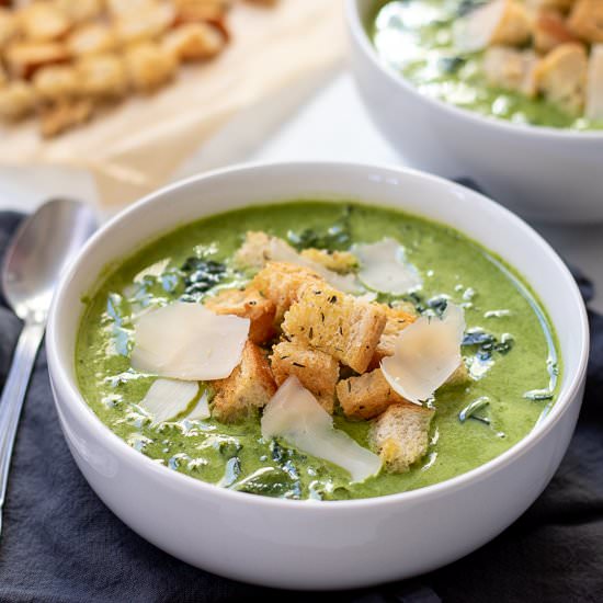 Cream of Kale Soup