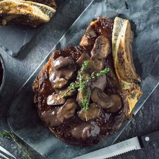 Mushroom Sauce for Steak