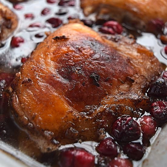 Baked Cranberry Chicken