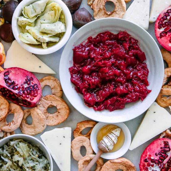 Winter Harvest Cheeseboard