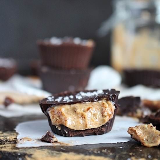 Cinnamon Raisin Almond Butter Cups
