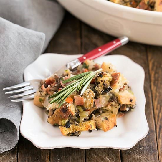 Pancetta Ciabatta Dressing