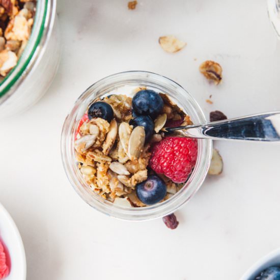 Vanilla Almond Protein Granola