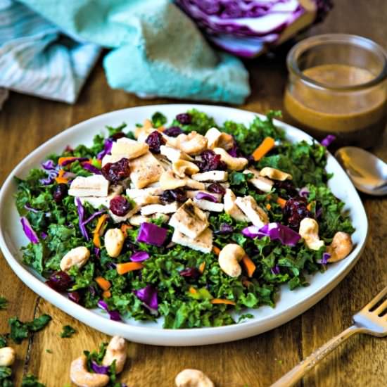 Chopped Chicken Kale Salad