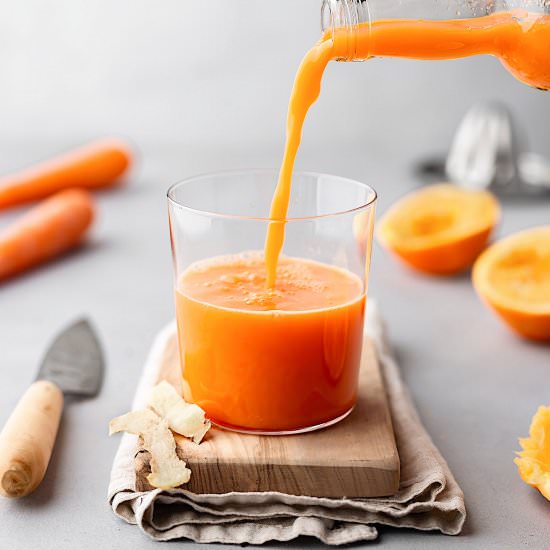 Orange, Carrot & Ginger Juice