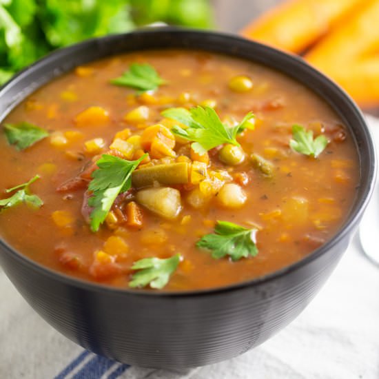Homemade Vegetable Soup