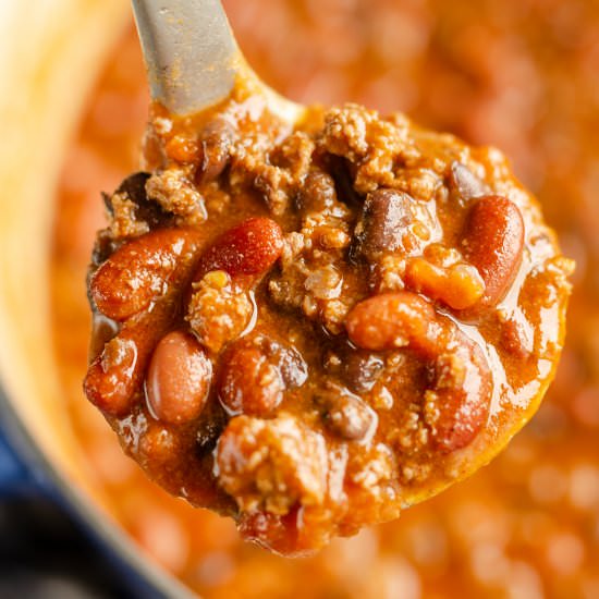Bison Three Bean Chili