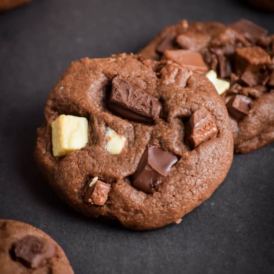 Death By Chocolate Cookies (Vegan)