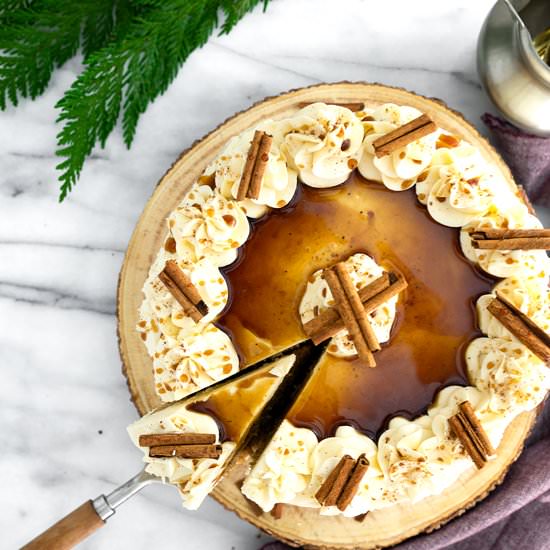 Eggnog Latte Cake