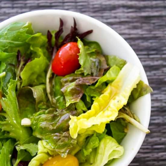Vinegar and Oil Salad Dressing