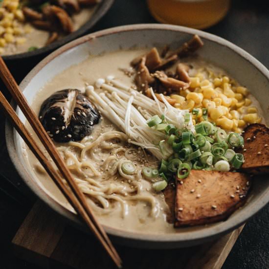 Vegan Tonkotsu Ramen