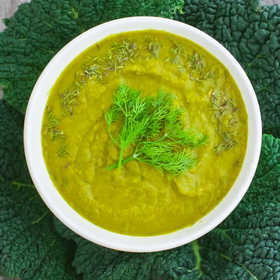 Detox and Alkalising Green Soup