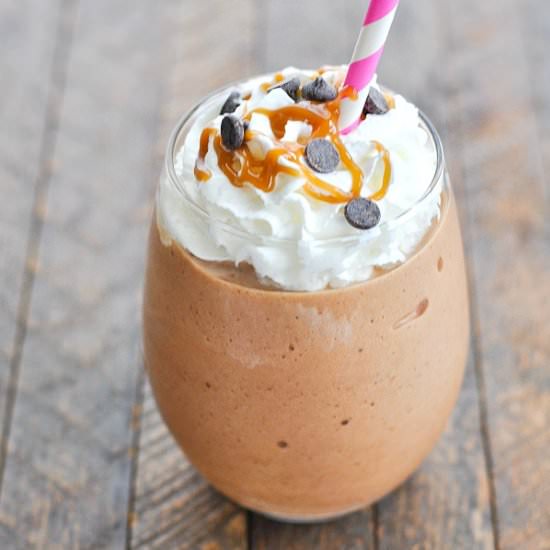 Salted Caramel Mocha Protein Shake