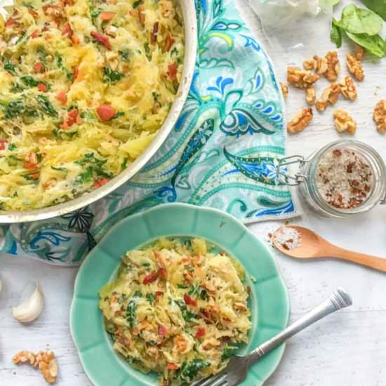 Low Carb Spaghetti Squash – 20 min.