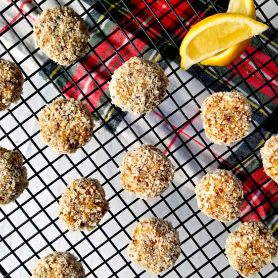 Lemony Coconut Bites