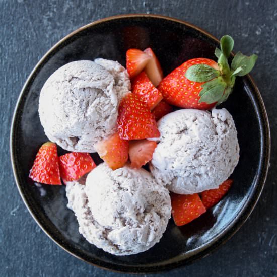 Fresh Strawberry Ice Cream