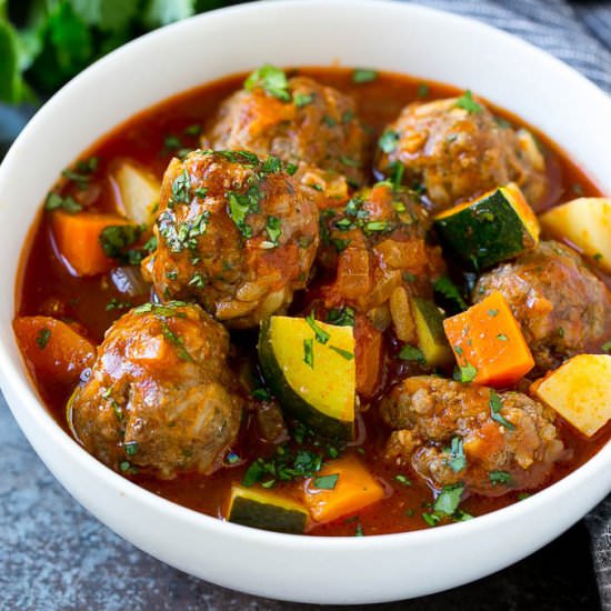 Albondigas Soup
