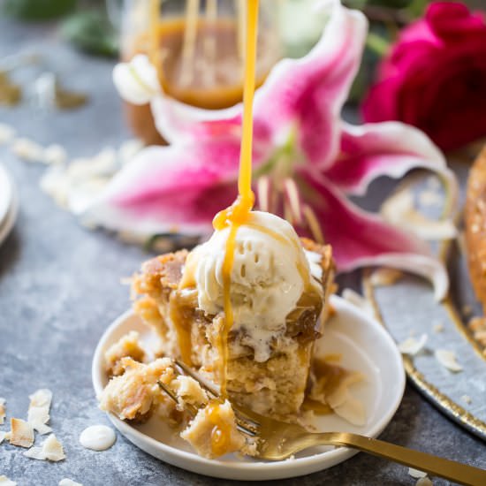 caribbean coconut rum cake