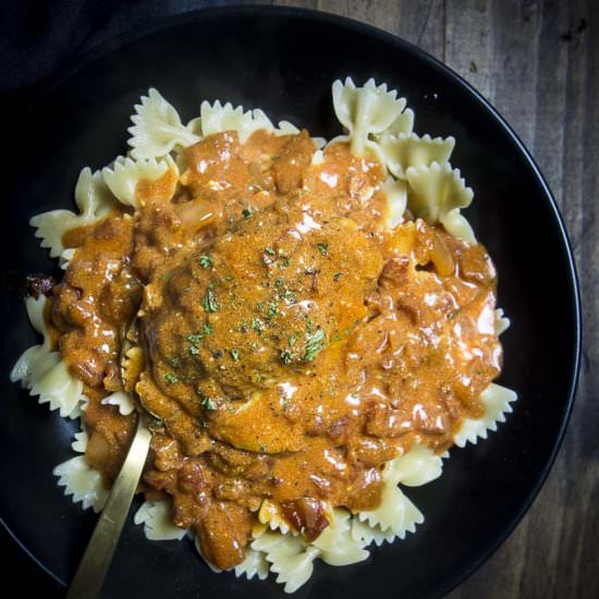 Hungarian Chicken Paprikash