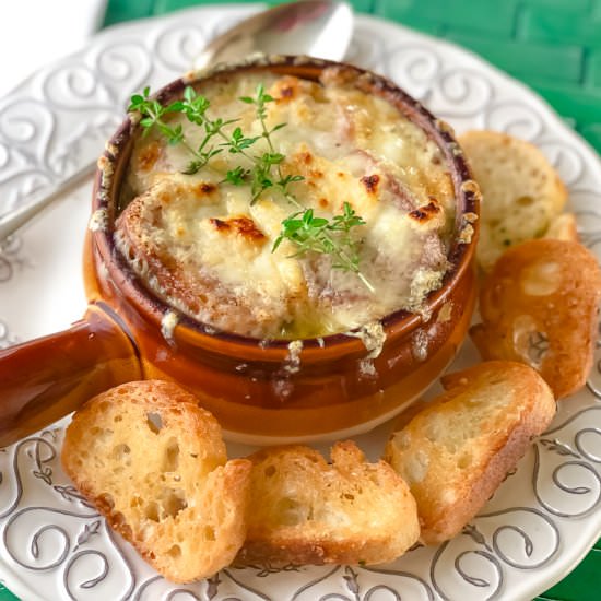French Chicken Onion Soup