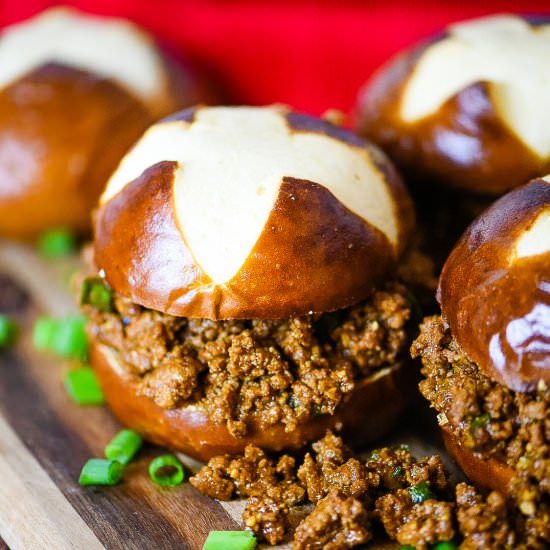 Korean Beef Sloppy Joes