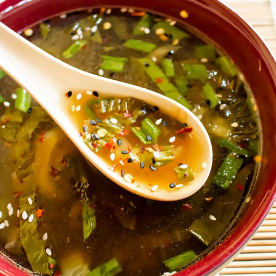 Bok Choy Soup