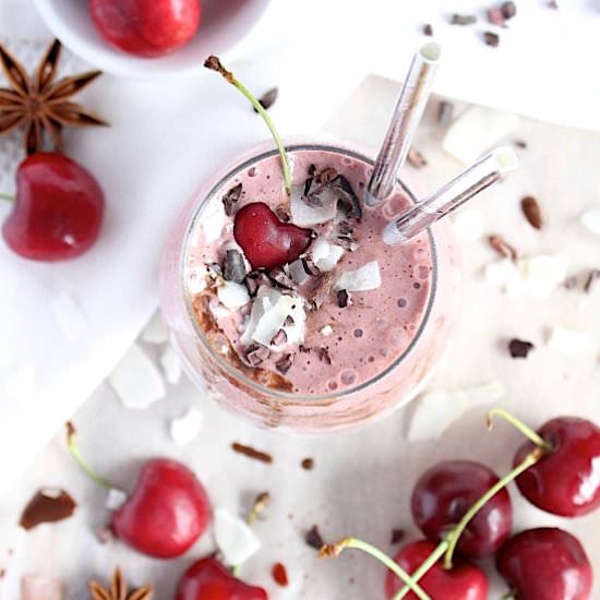 Choc Chai Spiced Cherry Chiller