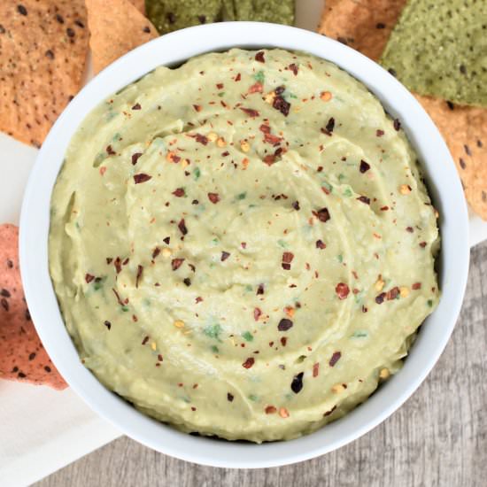 Cannellini Bean and Avocado Hummus