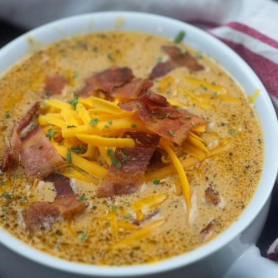 BACON CHEESEBURGER SOUP