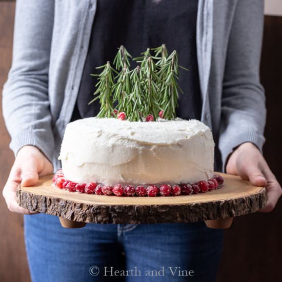 Winter Woodland Cake