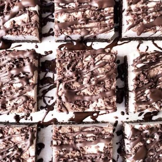 Mint Chocolate Vegan Cheesecakes