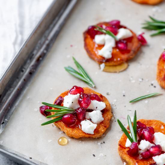 Sweet Potato Crostini