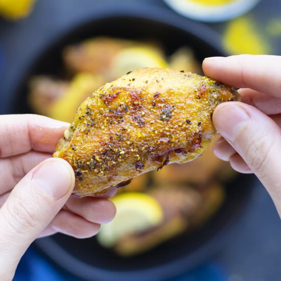 Lemon Pepper Chicken Wings