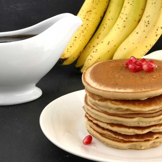 Eggless Buttermilk Pancake Recipe