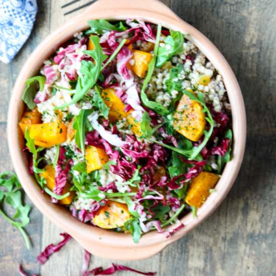 Butternut Buckwheat Salad
