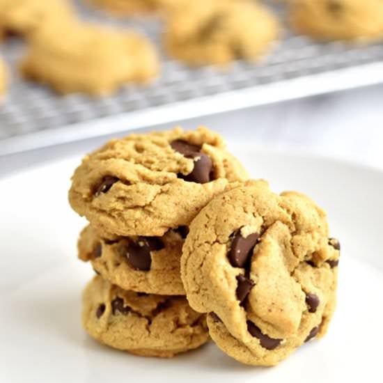 Healthier Chocolate Chip Cookies