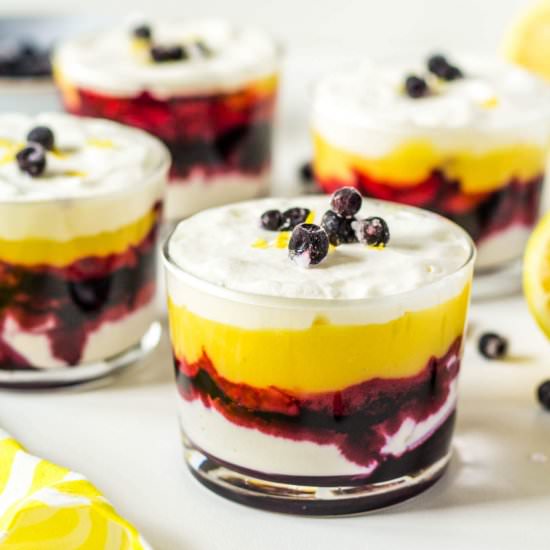Lemon Blueberry Parfaits
