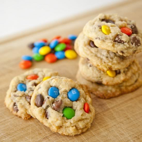 Chocolate Chip M&M Cookies