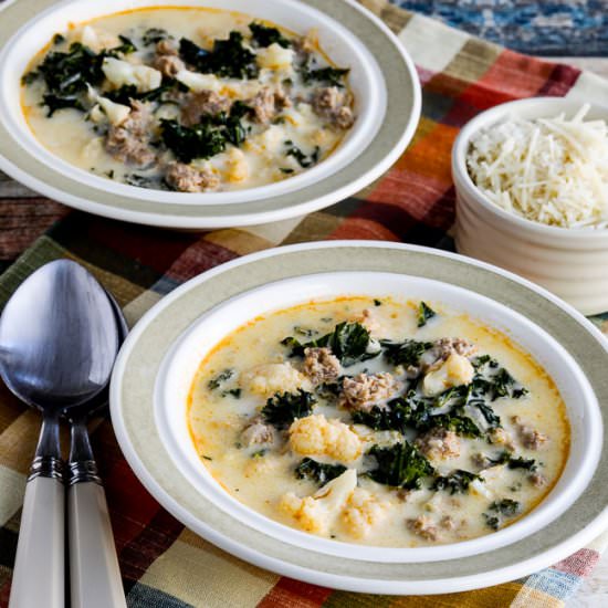 Instant Pot Low-Carb Zuppa Toscana