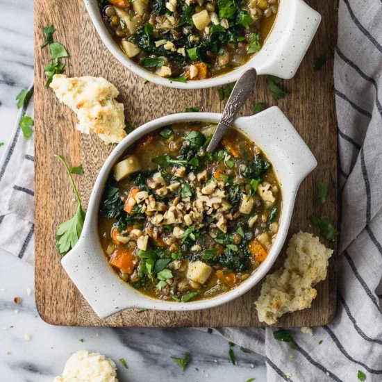 Healthy Vegetable Lentil Soup