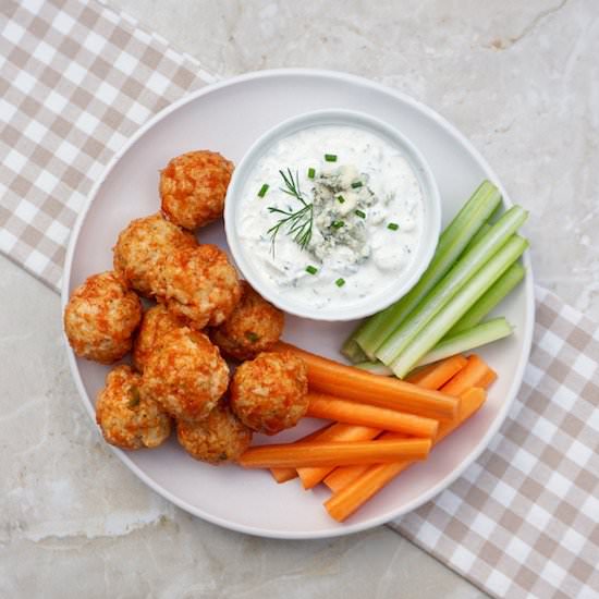 Buffalo Chicken Meatballs