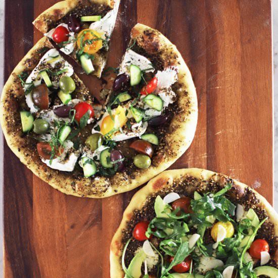 za’atar flatbread variations