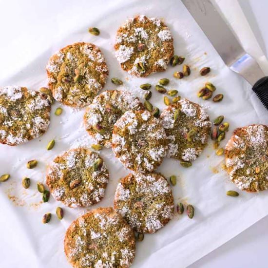 pistachio cookies