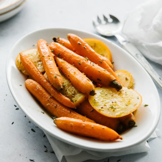 Orange Glazed Carrots
