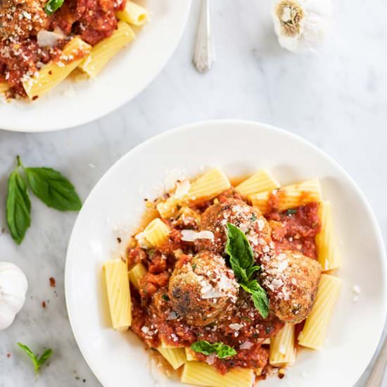 Healthy Turkey Meatballs