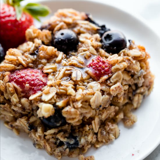 1 Bowl Baked Oatmeal