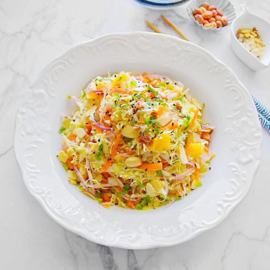 Warm Detox Chinese Cabbage Salad