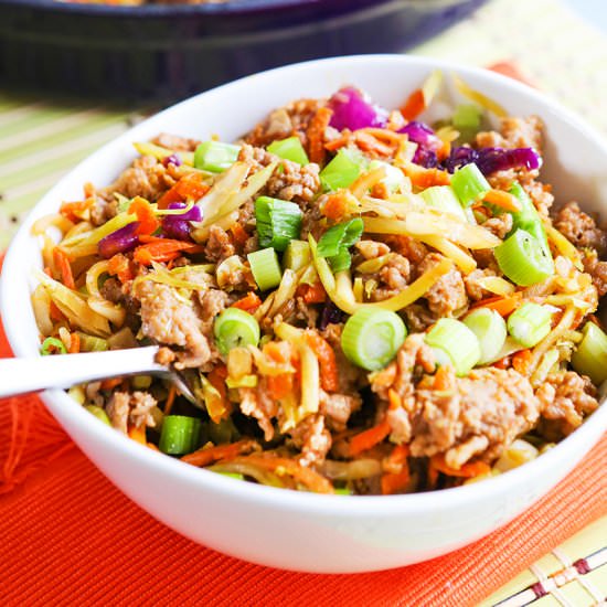 Easy Egg Roll in a Bowl