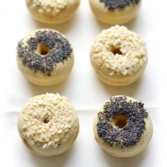 3-Ingredient GF/V Mini Bagels