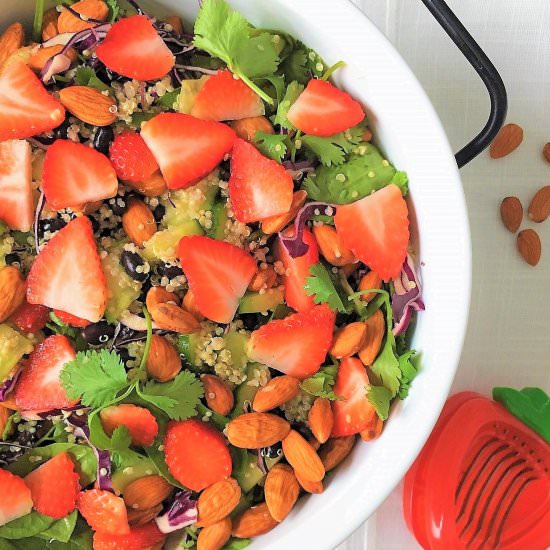 Strawberry Spinach Salad